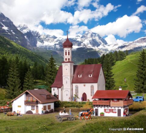 Set cladiri alpine