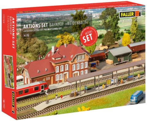 Set cladiri : gara si peroane