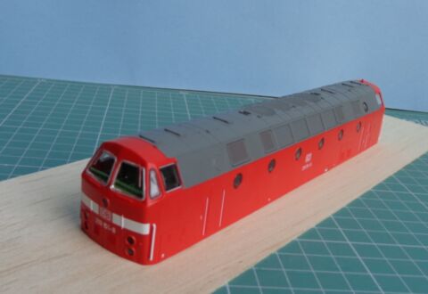 Carcasa locomotiva BR 219