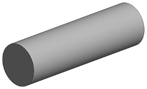 Set 10 profile rotunde diam. 1 mm alb