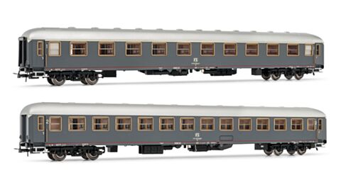 Set 2 vagoane calatori FS