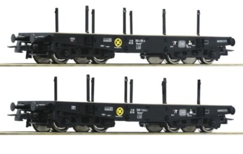 Set 2 vagoane platforma, DB