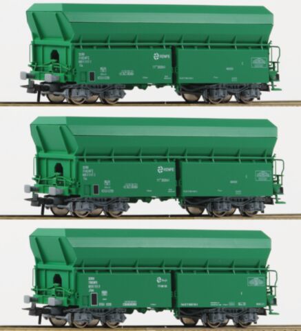Set 3 vagoane cu autodescarcare, Renfe