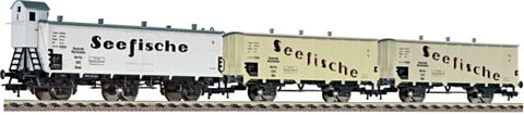 Set vagoane acoperite, DRG