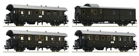 Set vagoane calatori, DRG.