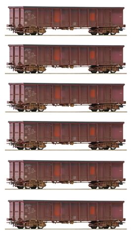Set vagoane gondola, DB