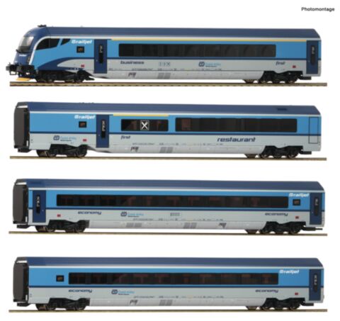 Set vagoane "Railjet", CD
