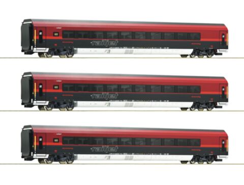 Set vagoane calatori "RailJet", OBB