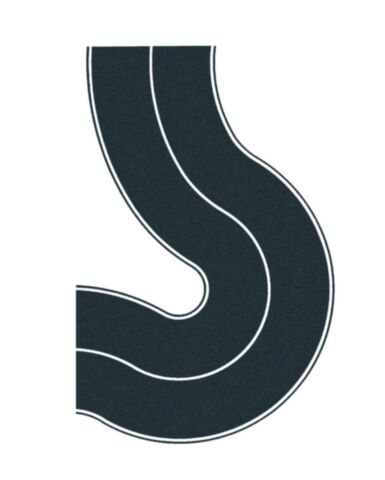 Drum asfaltat, curb
