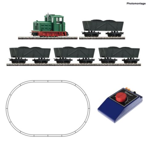 Set de start tren marfa, scara H0e