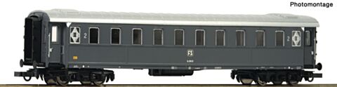 Vagon calatori clasa 2, FS