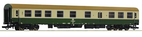 Vagon calatori express clasa 2, cu compartiment bagaje, DR