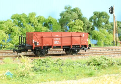 Vagon gondola, CFR