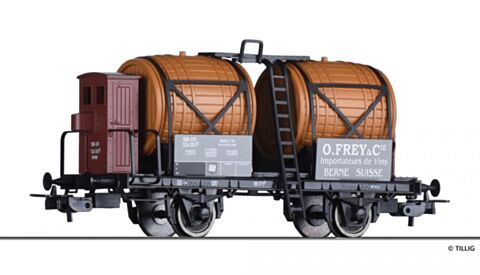 Vagon transport vin “O. Frey & Cie. Weinimporte”