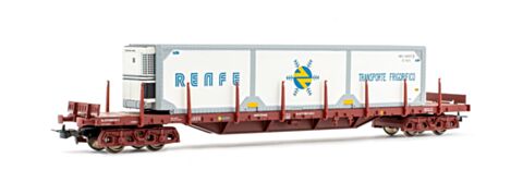 Vagon platforma cu container, Renfe